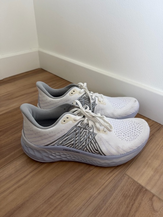 New Balance Shoes - New Balance Women's White and Gray Fresh Foam Running Shoes